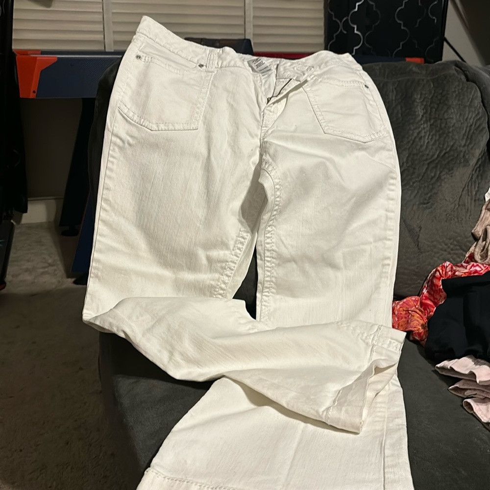 Maurice’s White Flare Jeans NWT